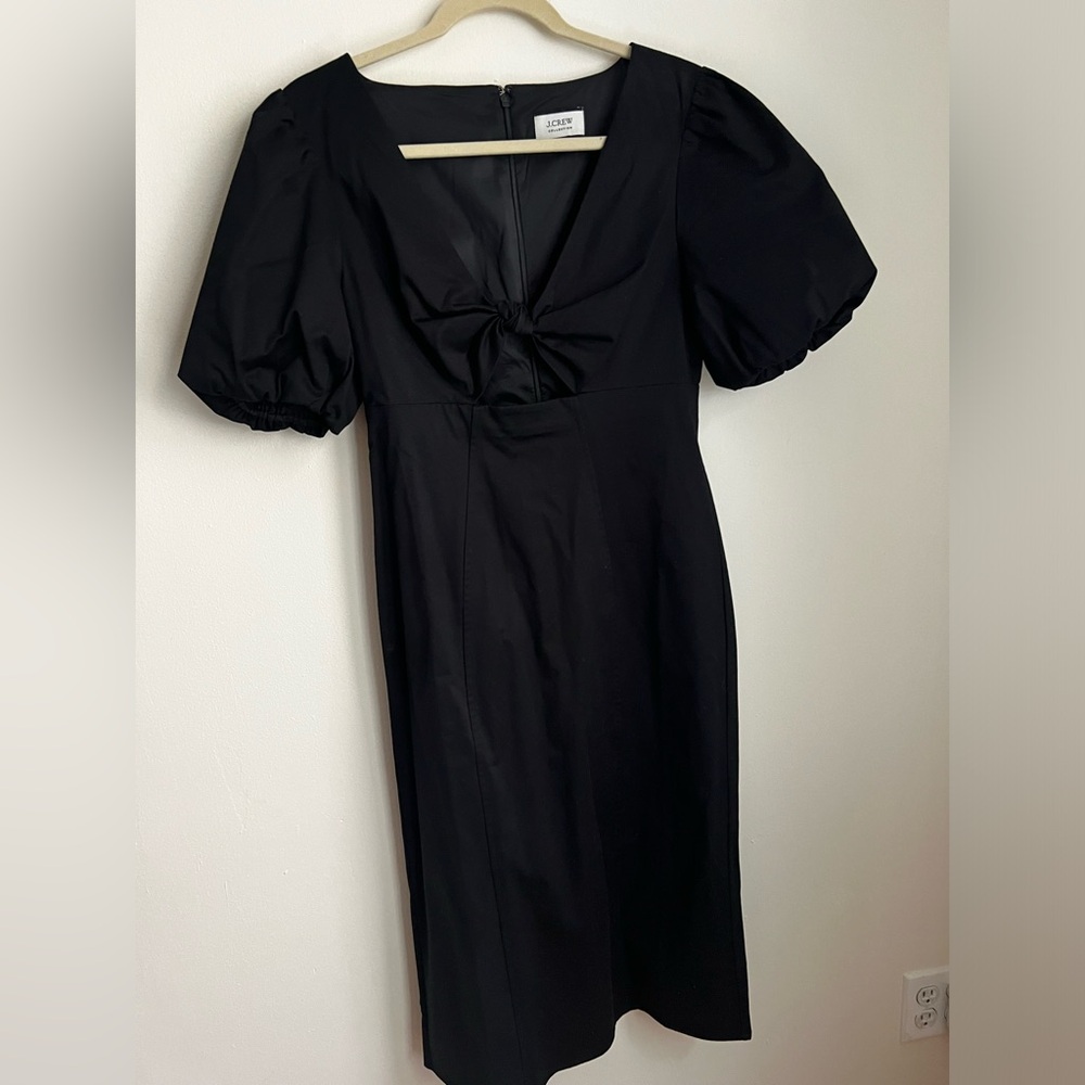 Jcrew Collection Black Dress